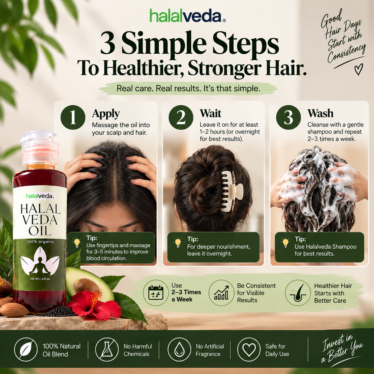 Halal Veda Oil